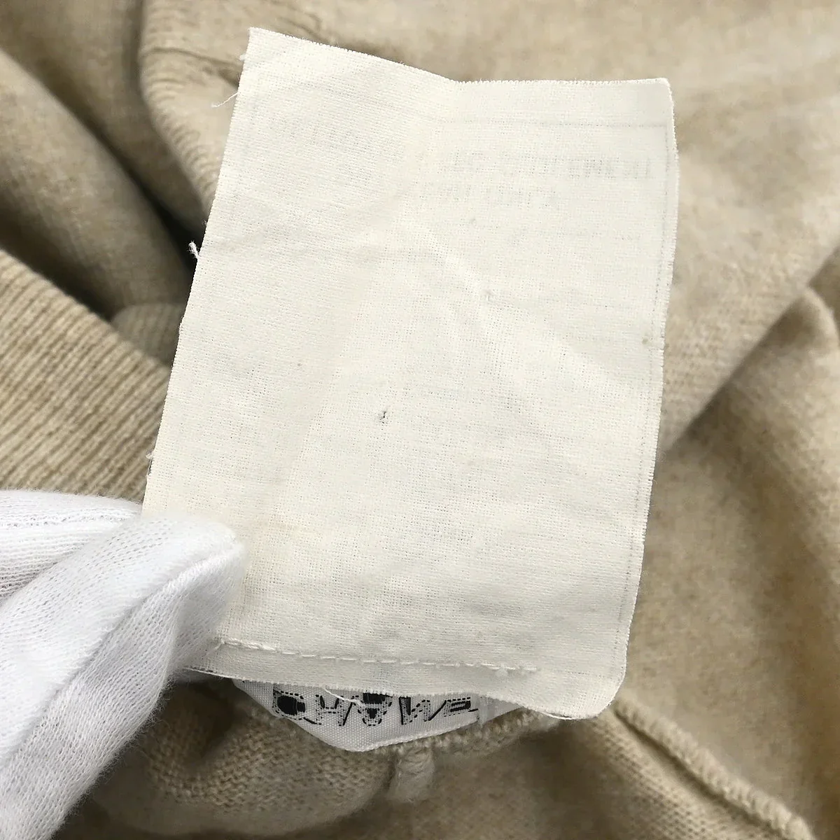 Chanel 1994 Long Pants Beige #34 - Image 10