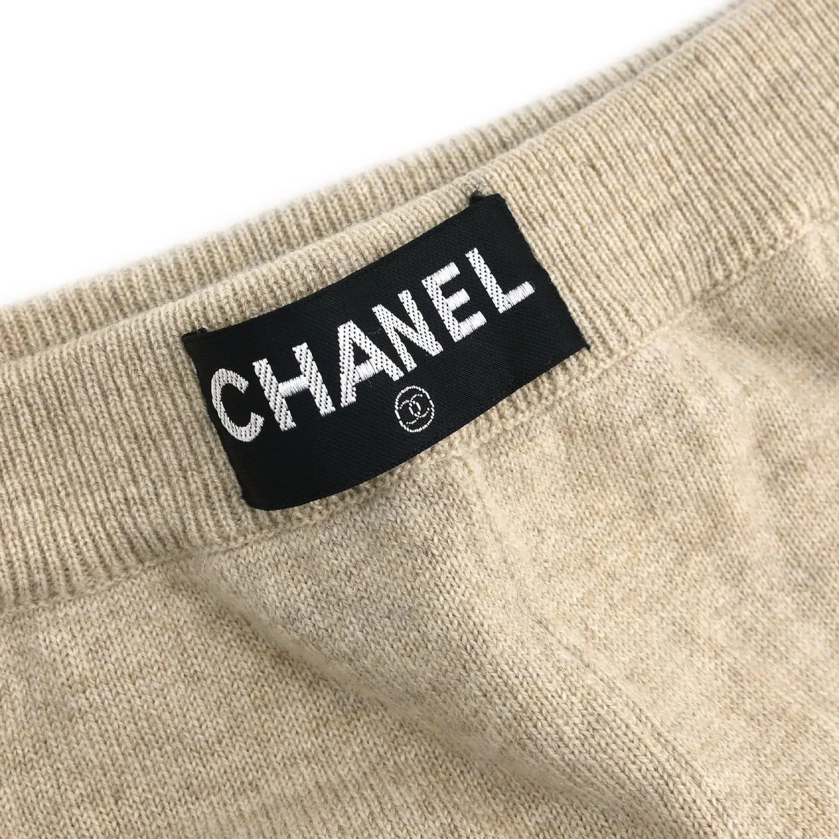 Chanel 1994 Long Pants Beige #34 - Image 3