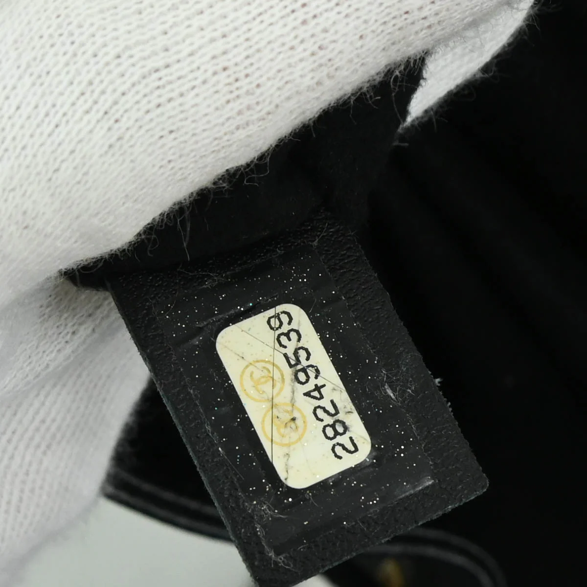 Chanel 2019 Black Caviar Deauville Bucket Bag - Image 11