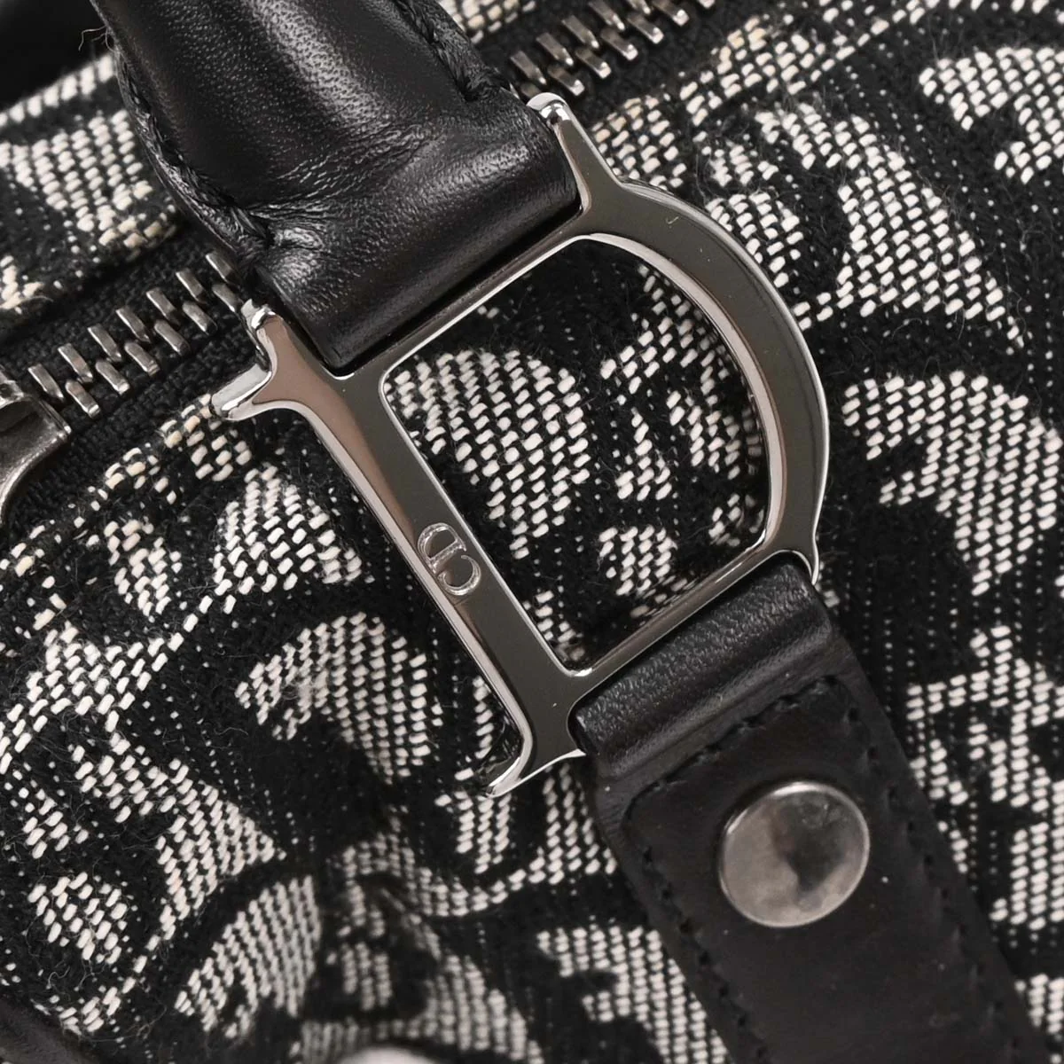 Christian Dior Black Trotter Handbag - Image 5