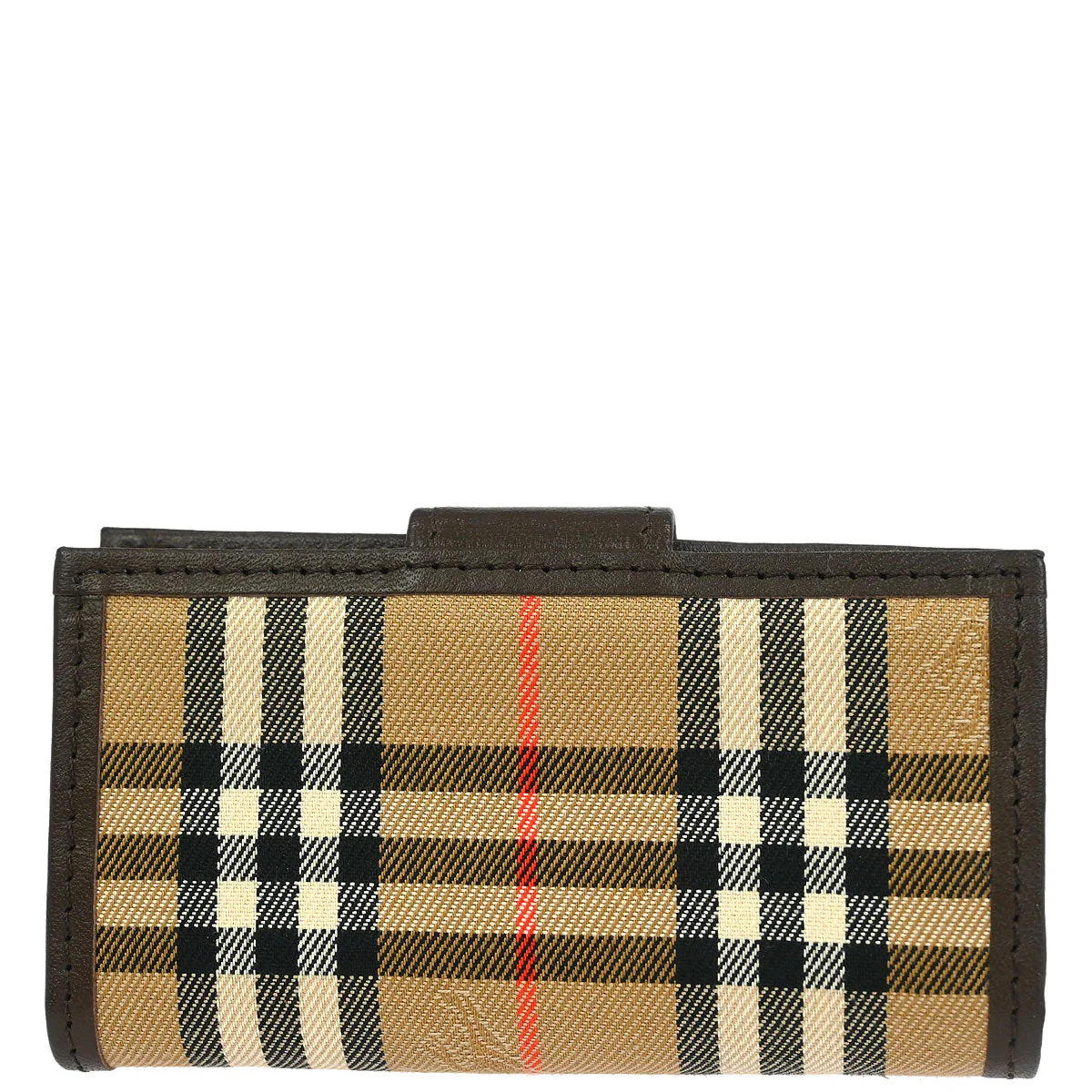 Burberrys Beige House Check Four Hook Key Case Small Good - Image 2