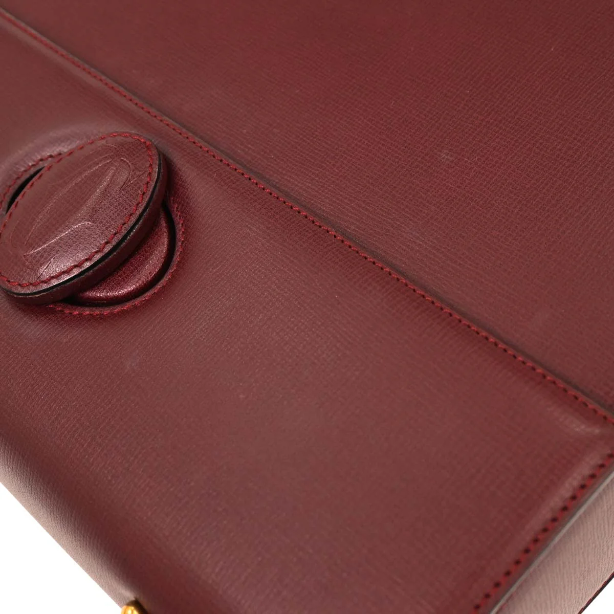 Cartier Bordeaux Handbag - Image 3