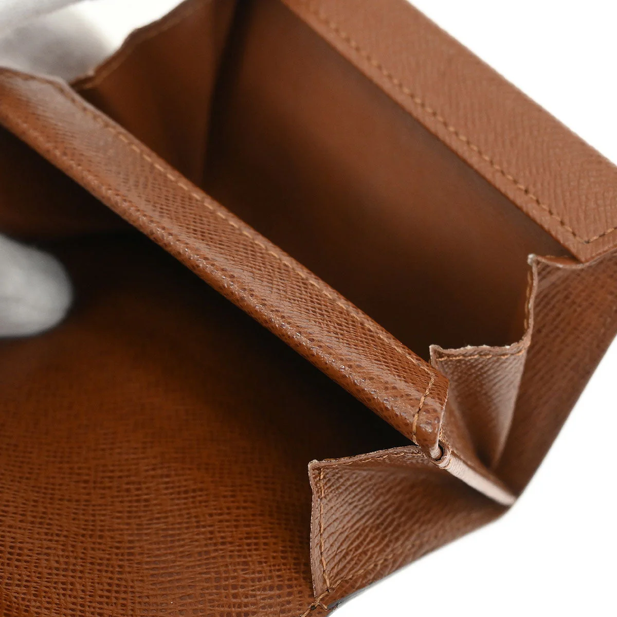 Louis Vuitton Monogram Porte Monnaie Plat Coin Case Wallet M61930 - Image 5
