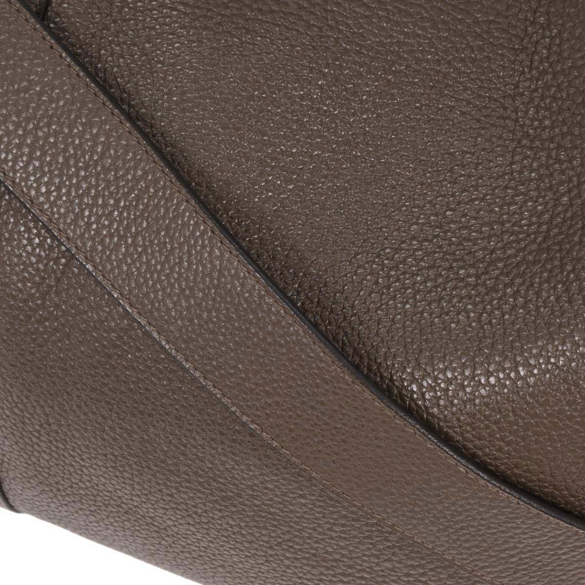 Hermes Taupe Gray Taurillon Clemence Alfred 35 Messenger Bag - Image 4