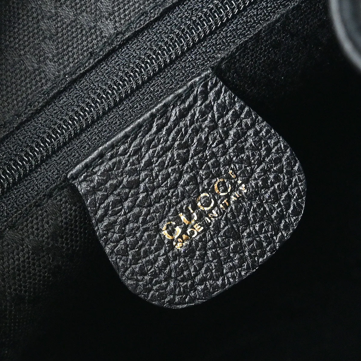 Gucci Black Suede Bamboo Backpack - Image 9