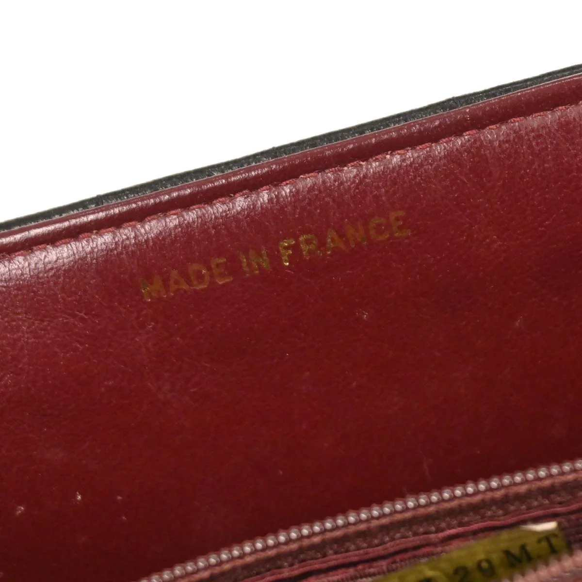 Chanel 1994-1996 Black Lambskin Mademoiselle Straight Flap Shoulder Bag - Image 9