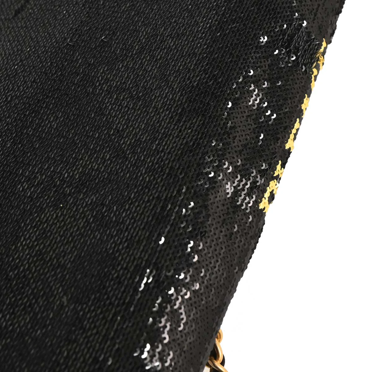 Chanel 2017 Black Sequins Dare To Disturb Shoulder Bag - Image 4