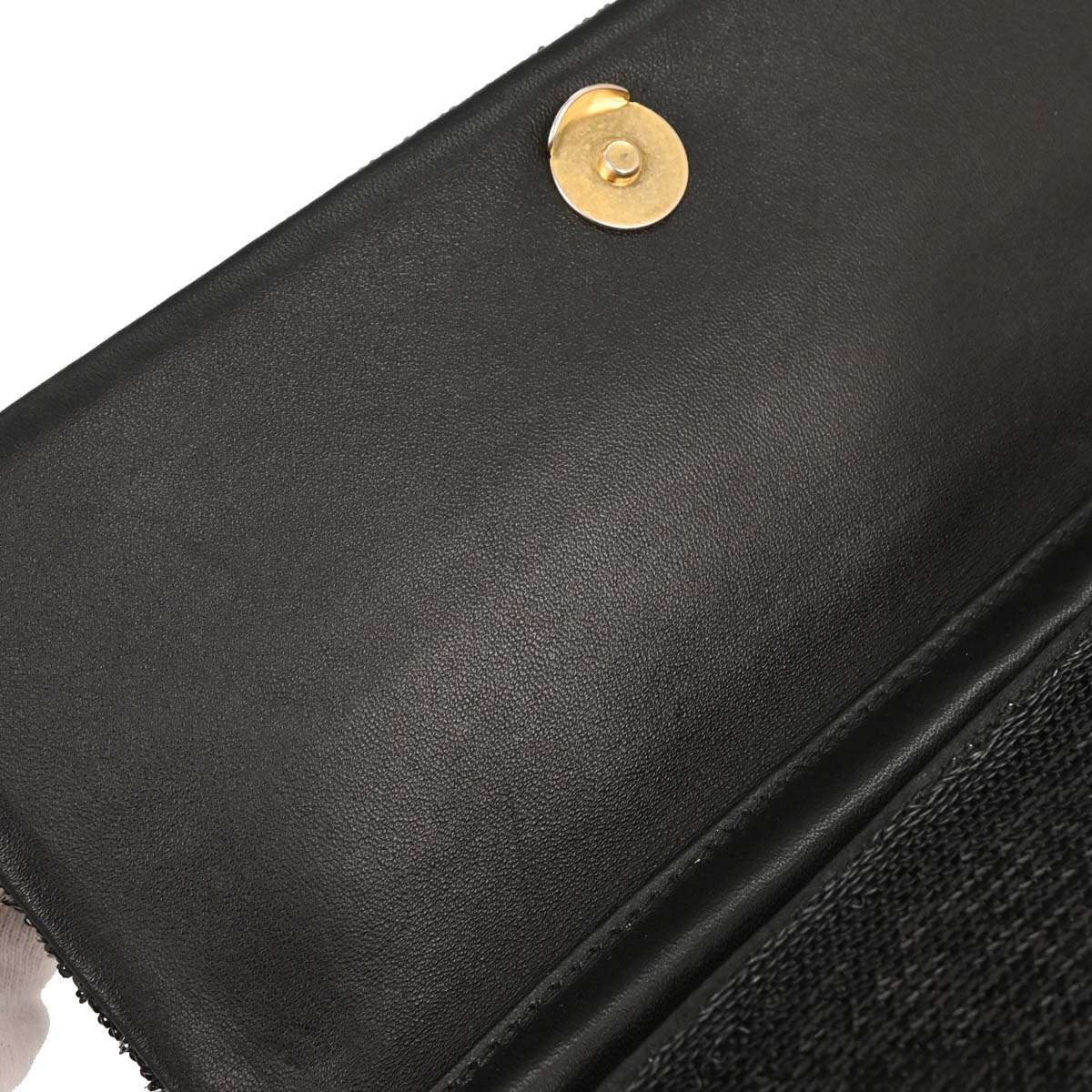 Chanel 2017 Black Sequins Dare To Disturb Shoulder Bag - Image 6