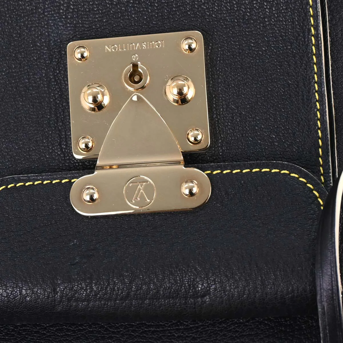Louis Vuitton Black Suhali Extravagant Handbag M91800 - Image 5