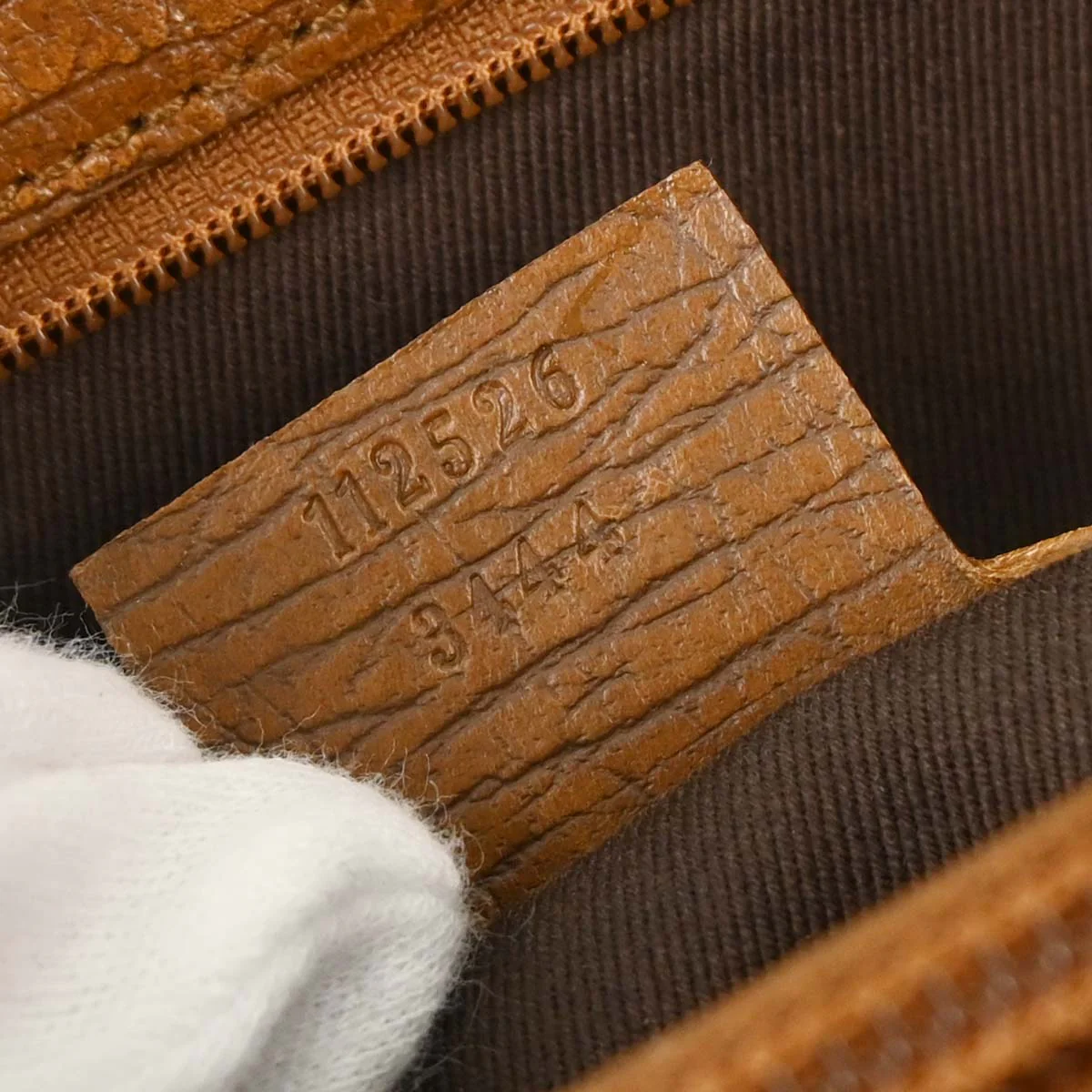 Gucci Brown Beige Bamboo GG Tote Bag - Image 10