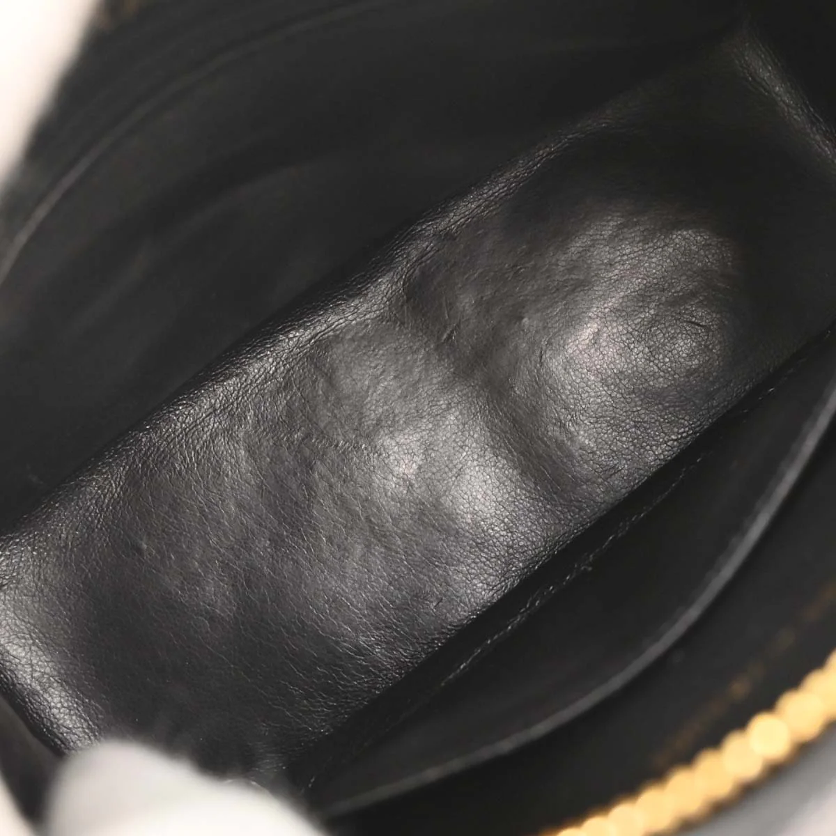 Chanel 1994-1996 Black Caviar Camera Bag Mini - Image 8