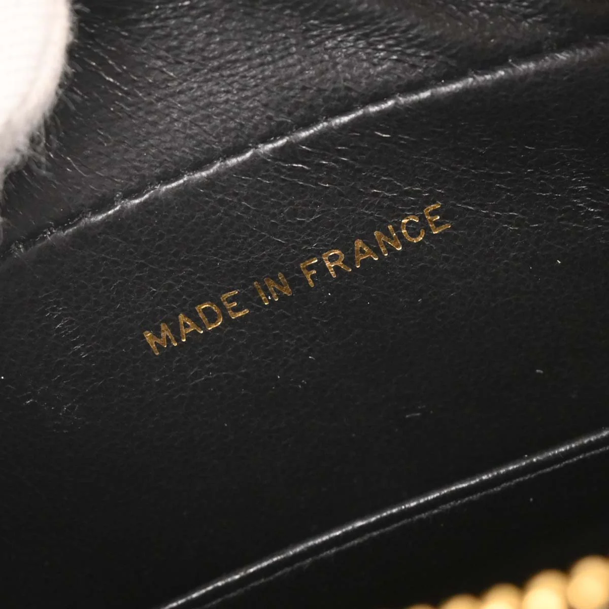 Chanel 1994-1996 Black Caviar Camera Bag Mini - Image 9