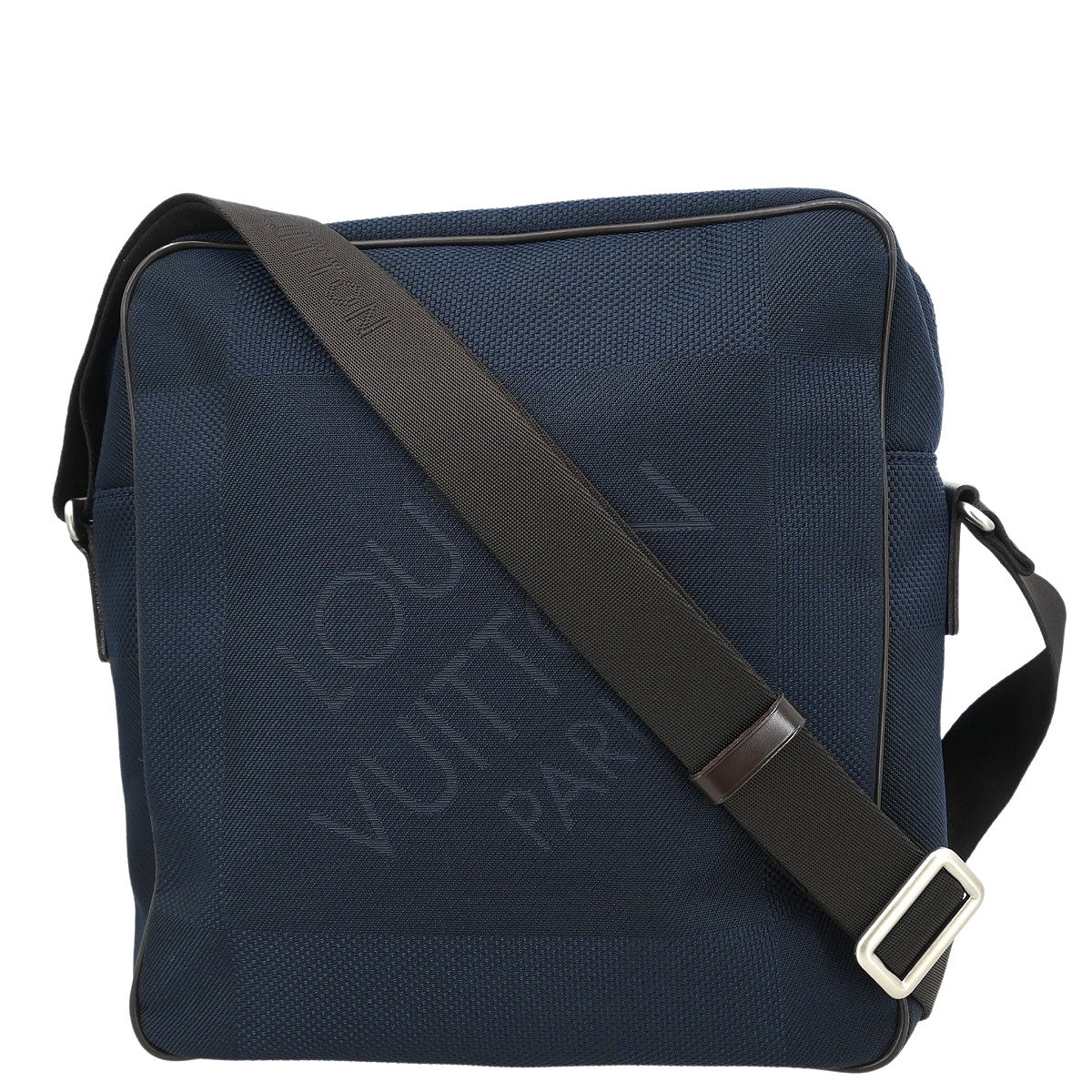 Louis Vuitton Navy Damier Geant Pilot Shoulder Bag N41159 - Image 2
