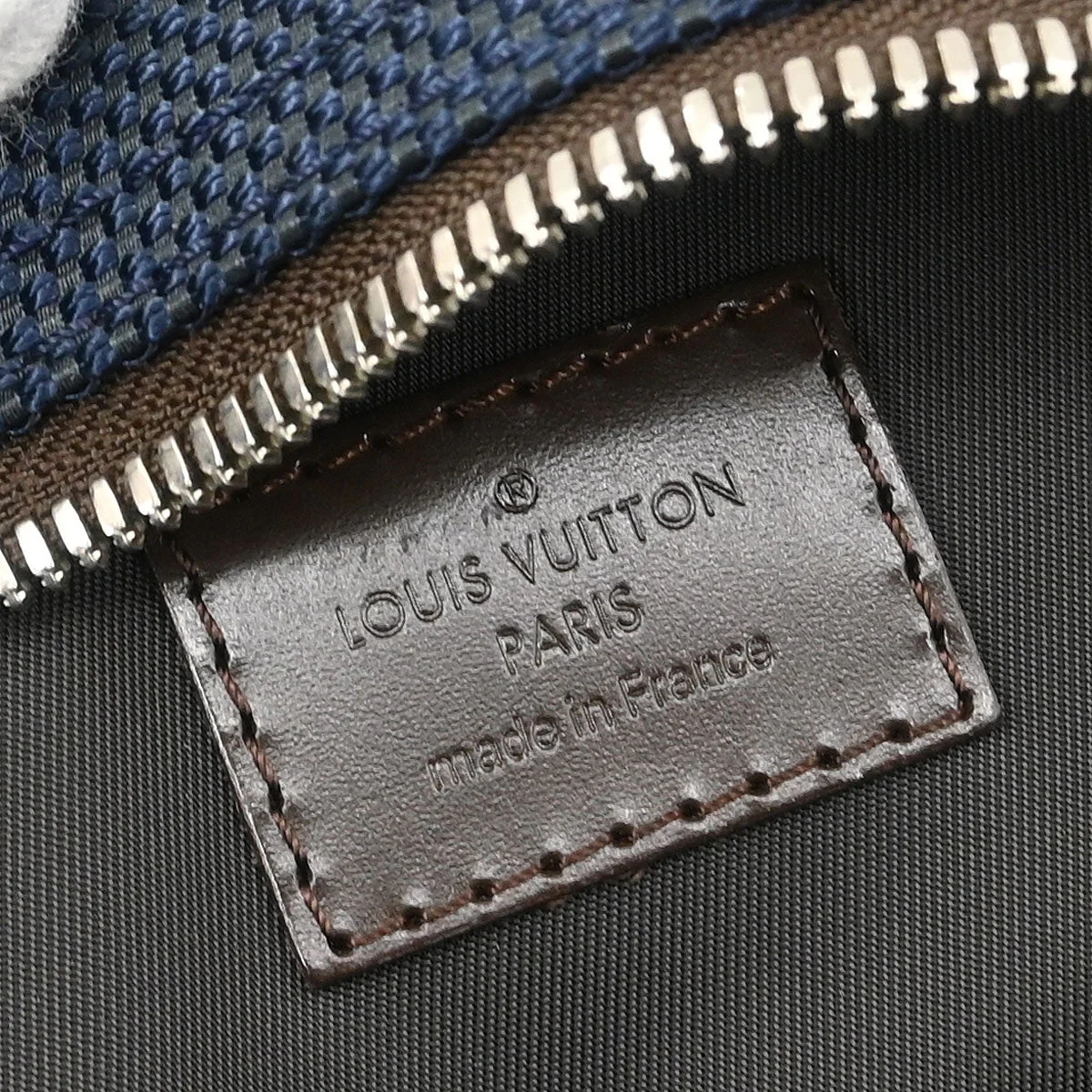 Louis Vuitton Navy Damier Geant Pilot Shoulder Bag N41159 - Image 9