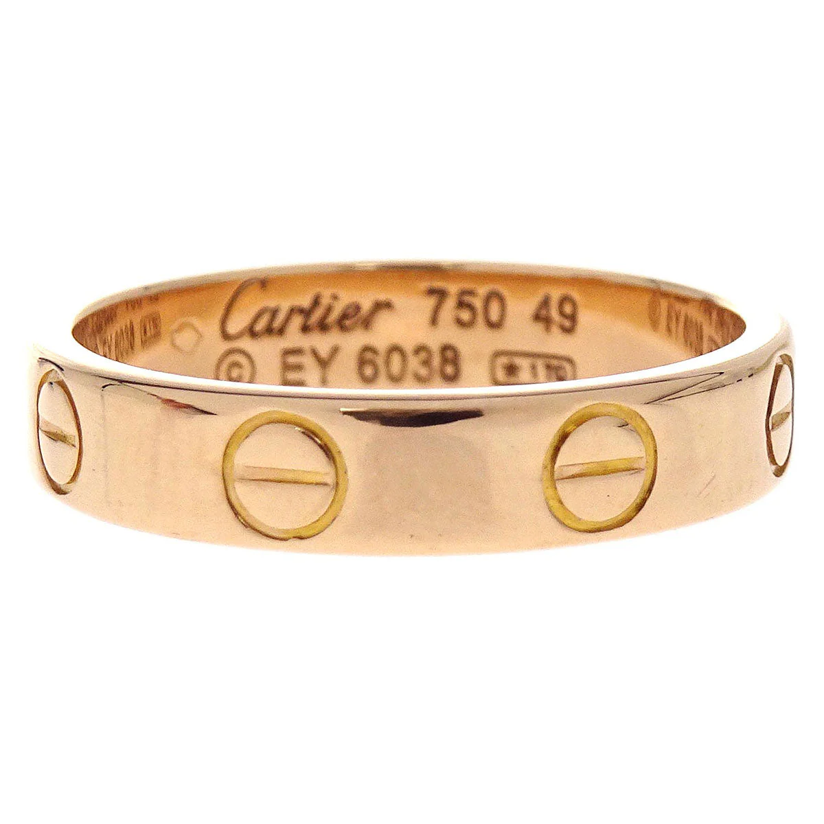 Cartier Mini Love Ring 750 #49