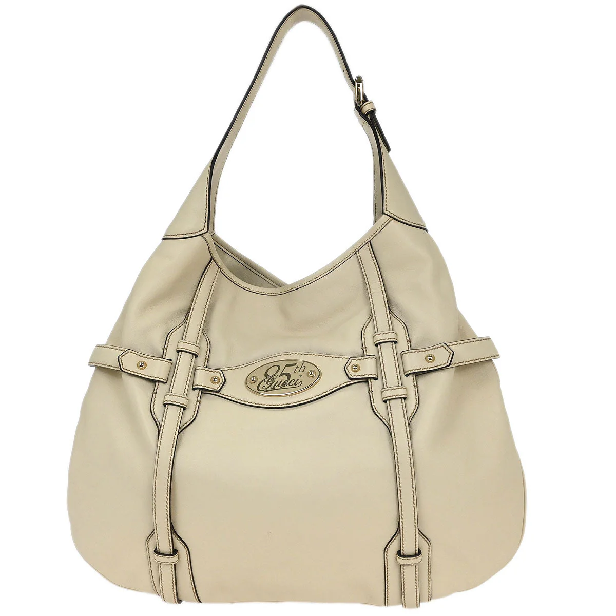 Gucci Ivory Leather 85th Anniversary Handbag - Image 2