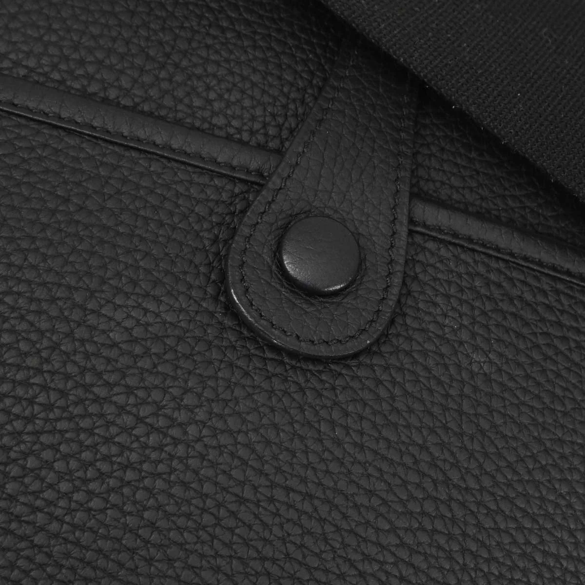 Hermes Black Taurillon Clemence Evelyne 3 29 PM Shoulder Bag - Image 6