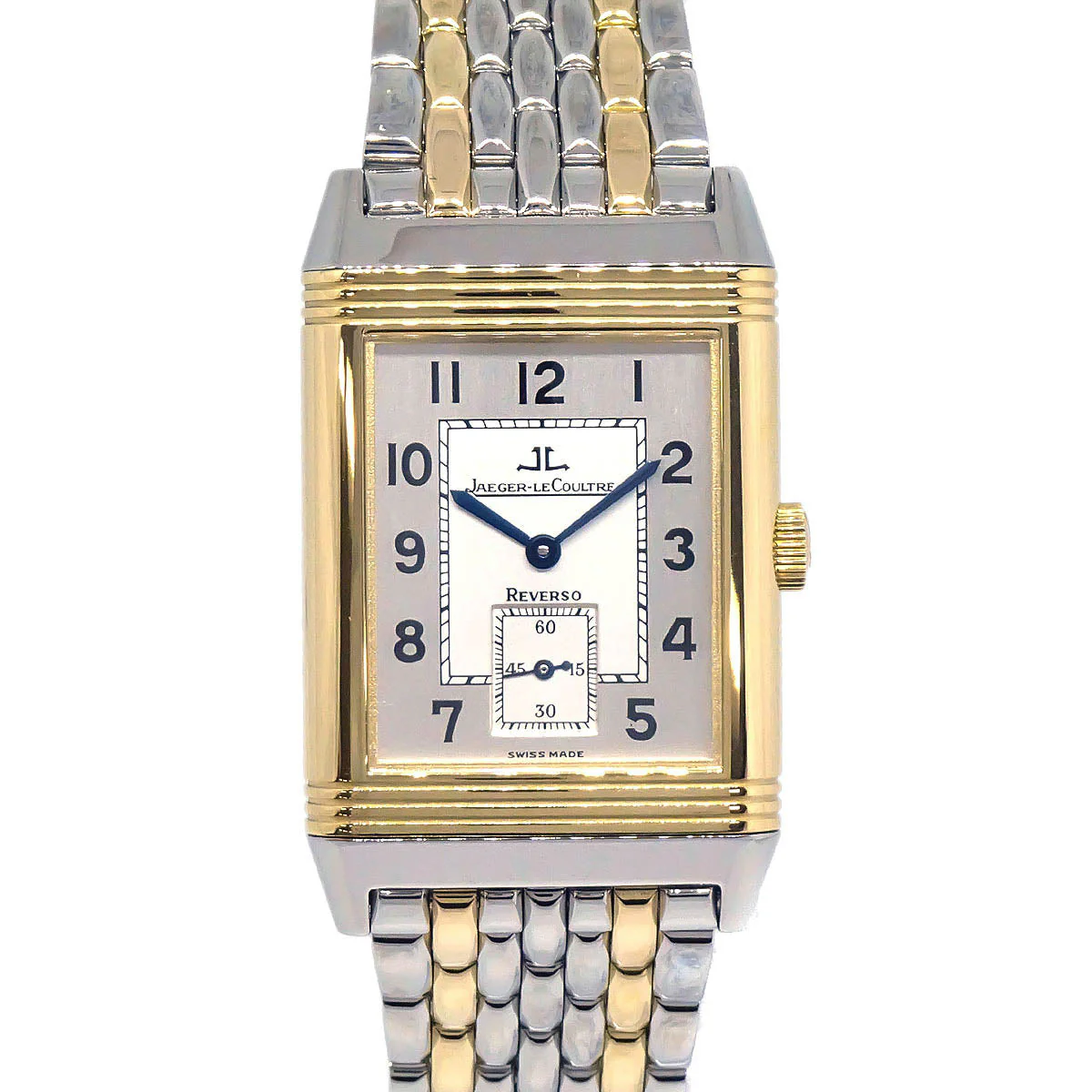 Jaeger Lecoultre Reverso Monoface Ref.270.5.62 Manual-winding Watch SS 18KYG