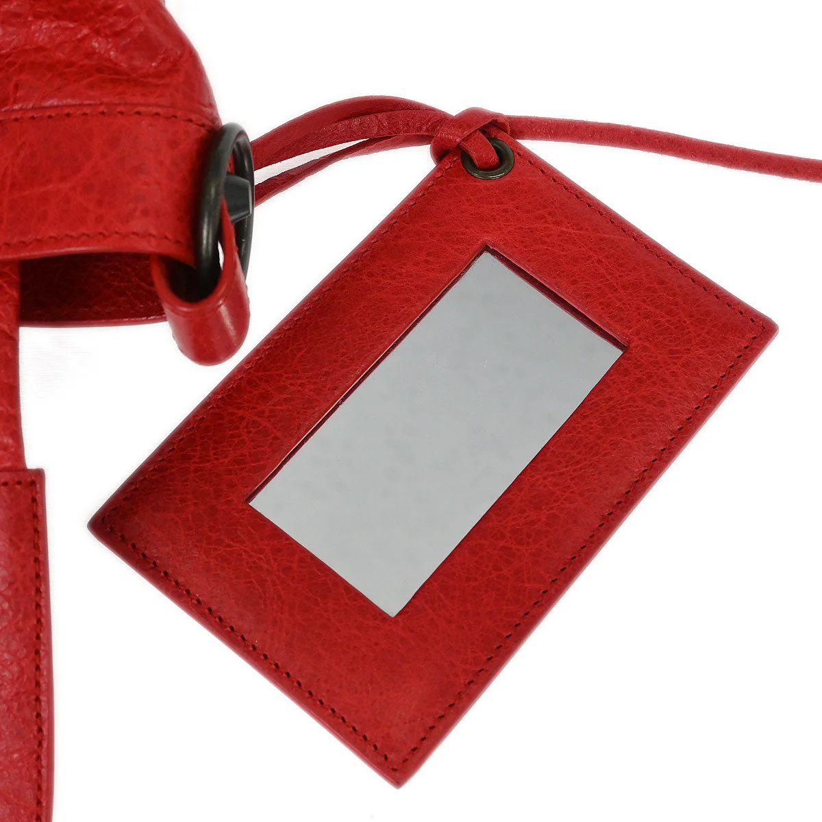 Balenciaga Red The Town 2way Shoulder Handbag - Image 7