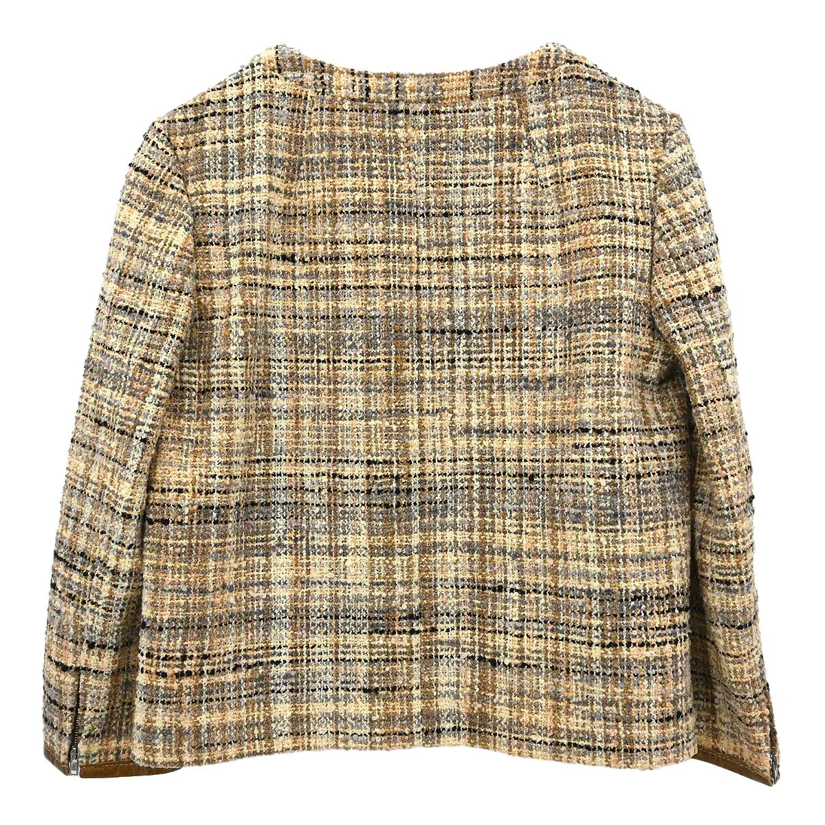 Miu Miu 2010 Zip Up Jacket Beige #36 - Image 2