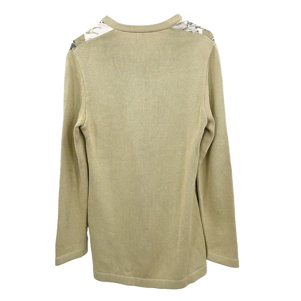 Hermes Cardigan Beige #S - Image 2
