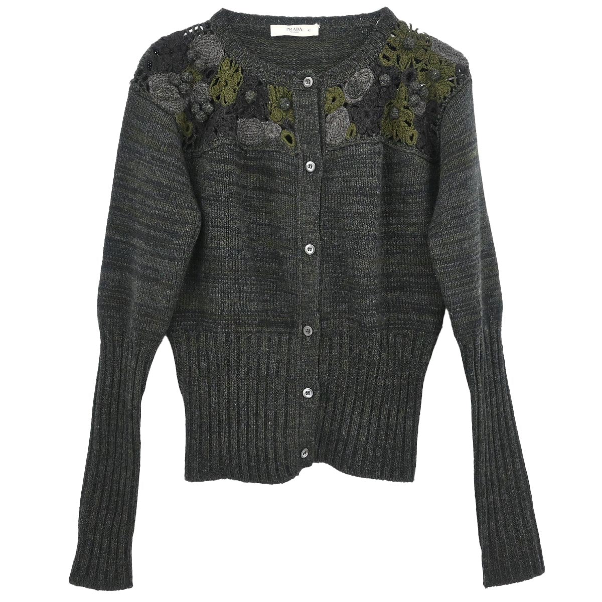 Prada 2010 Cardigan Gray #40 - Image 11
