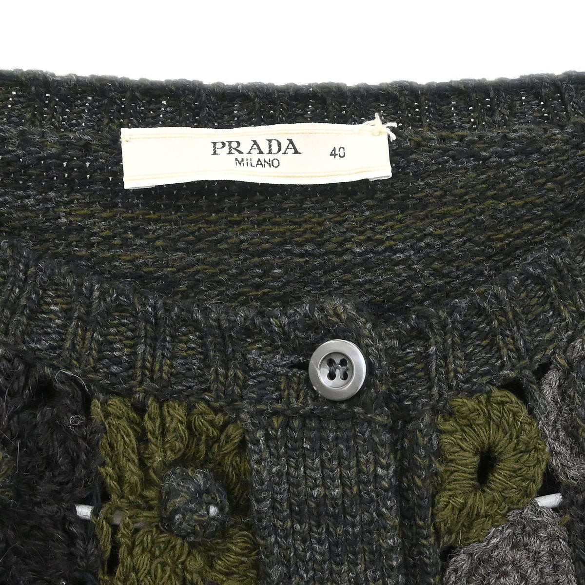 Prada 2010 Cardigan Gray #40 - Image 3