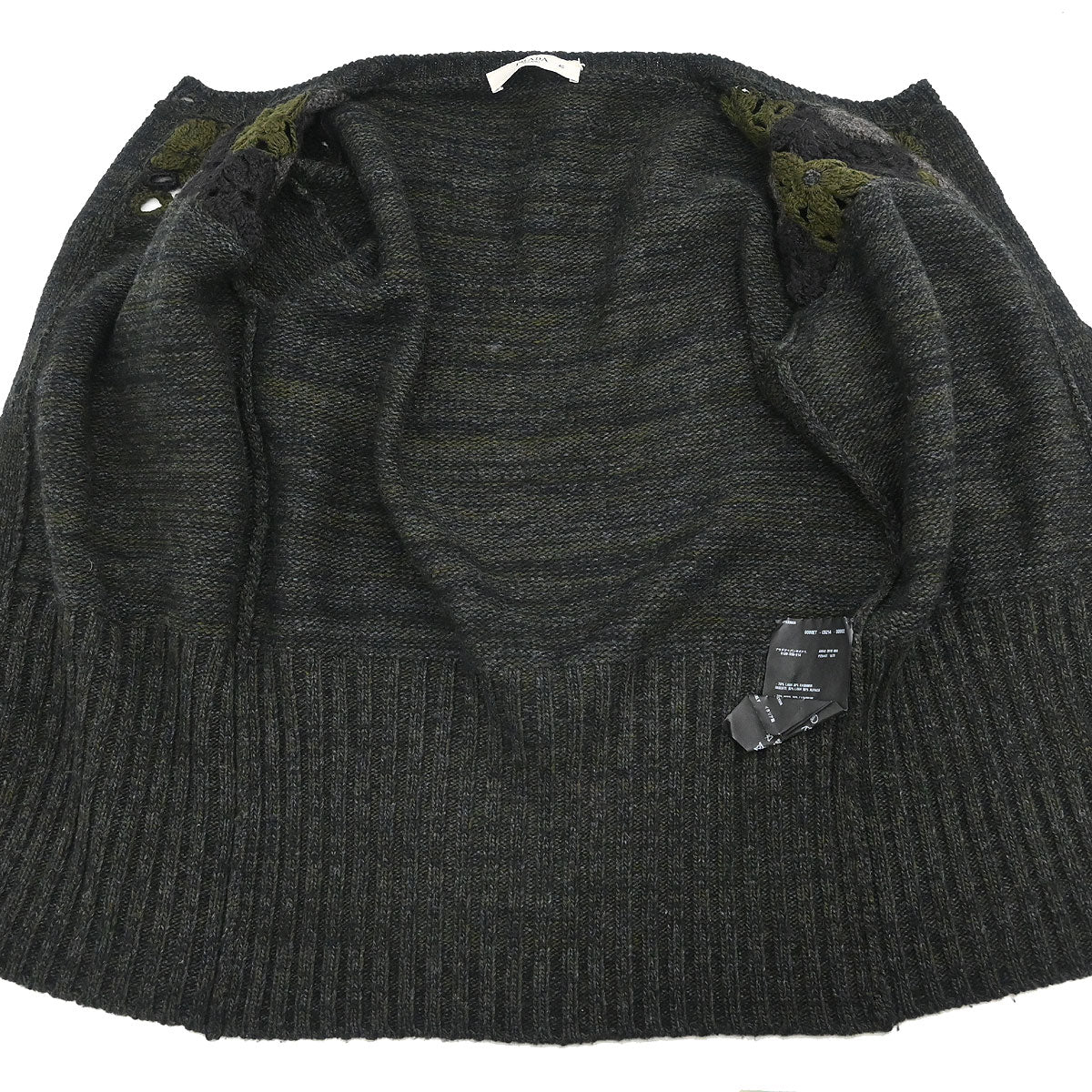 Prada 2010 Cardigan Gray #40 - Image 8