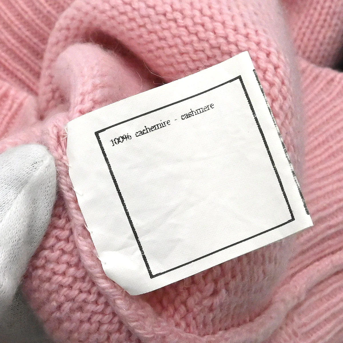 Chanel Sweater Knit Top Pink - Image 10