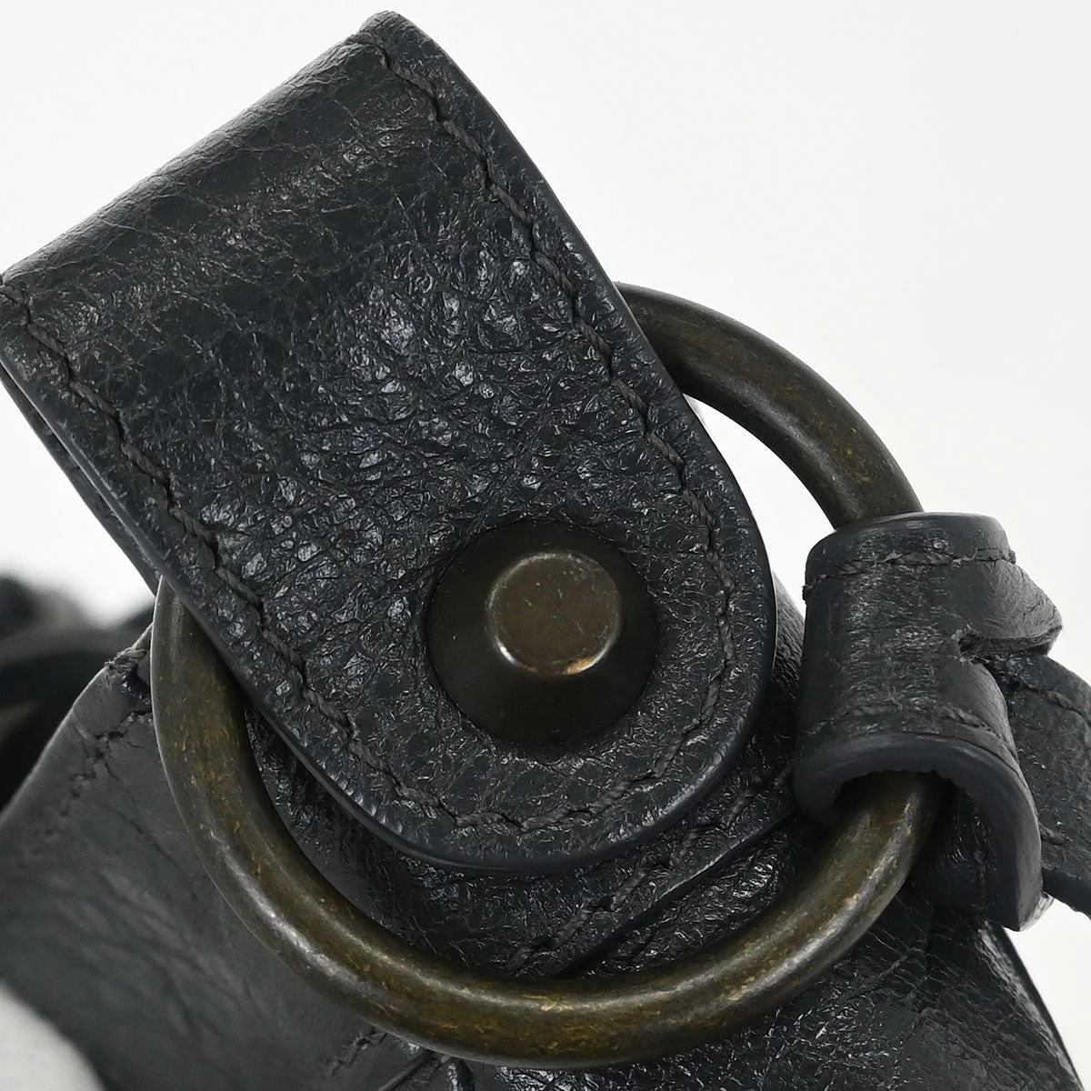 Balenciaga Gray The Hip Shoulder Bag - Image 10