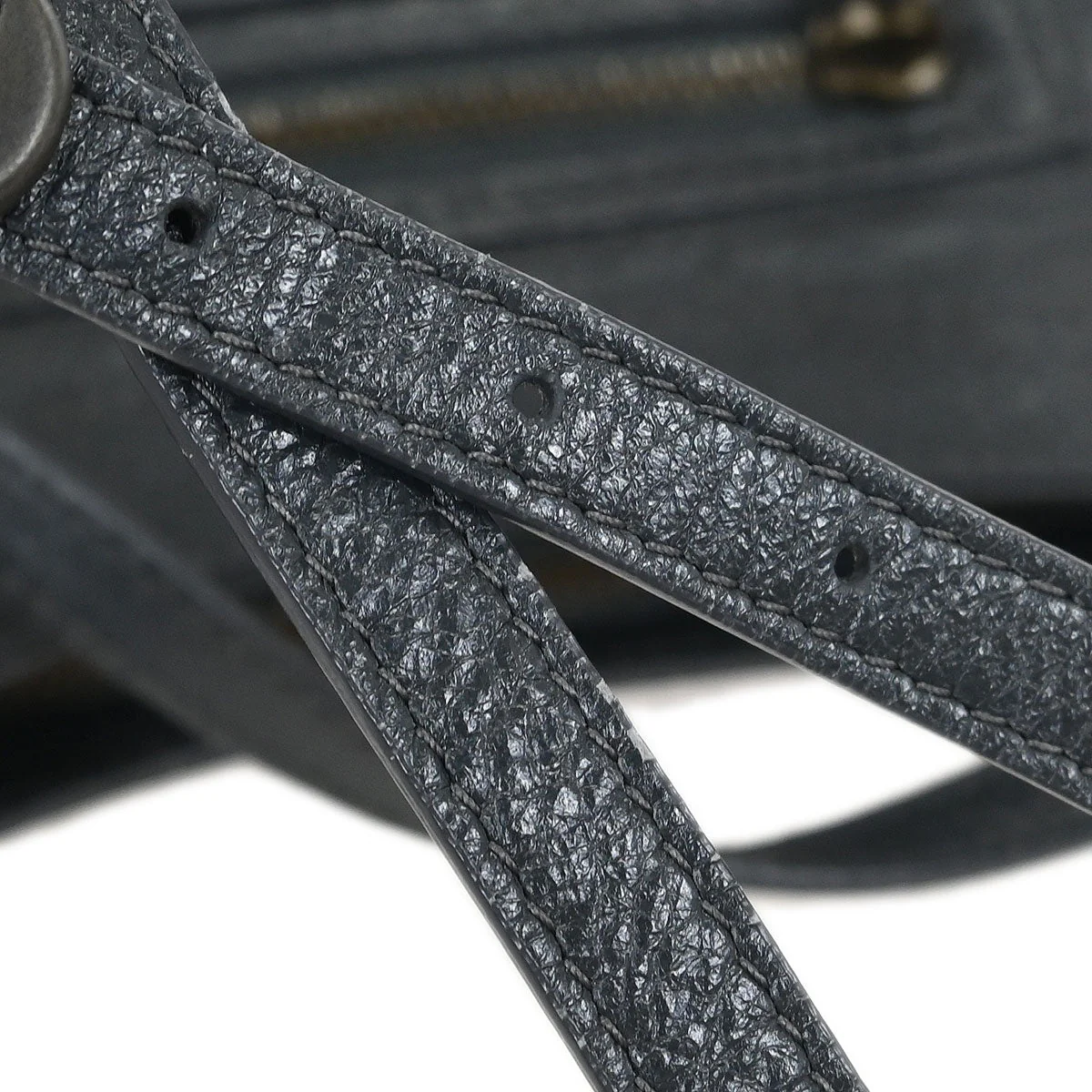 Balenciaga Gray The Hip Shoulder Bag - Image 4