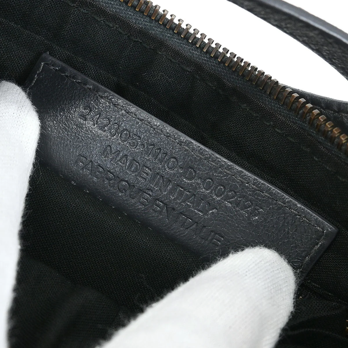Balenciaga Gray The Hip Shoulder Bag - Image 9