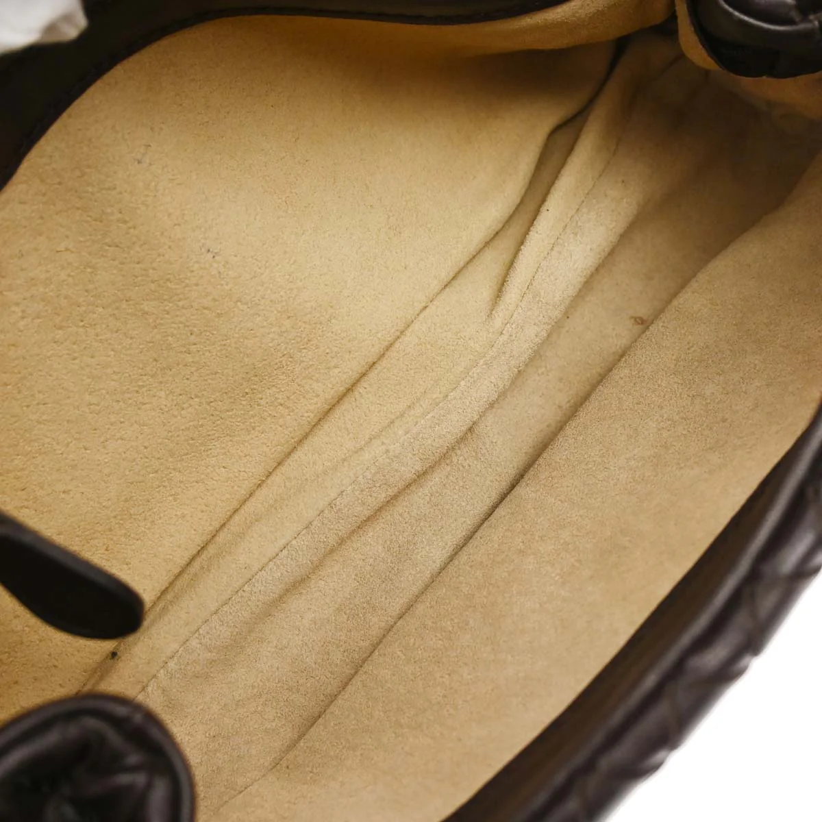 Bottega Veneta Brown Lambskin Intrecciato Handbag - Image 8