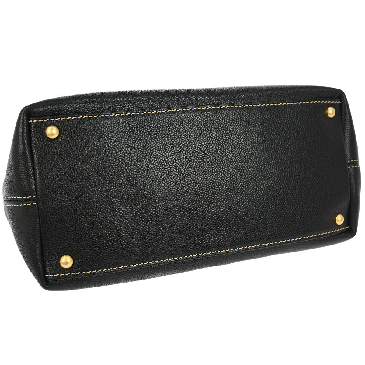 Chanel Black Caviar 2way Shoulder Tote Bag - Image 3