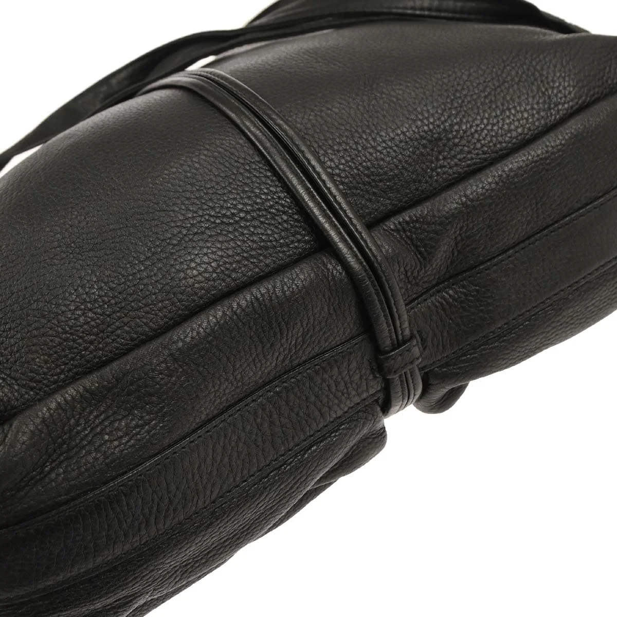 Gucci Black Leather Jungle Bamboo Shoulder Bag - Image 3
