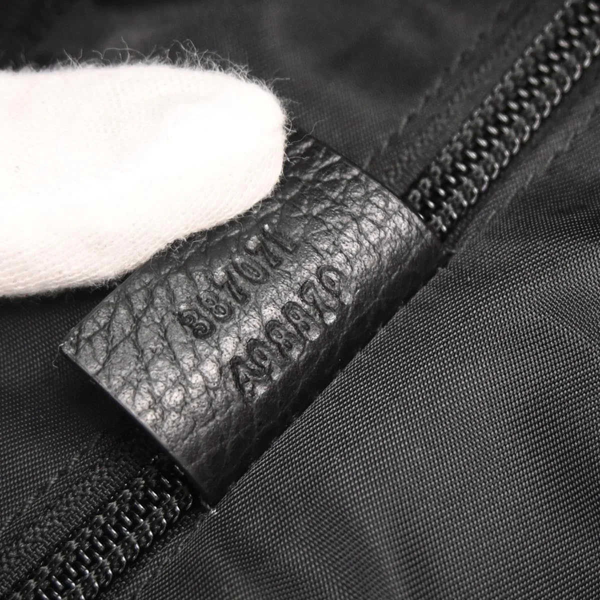 Gucci Black Nylon GG Daypack Backpack - Image 9