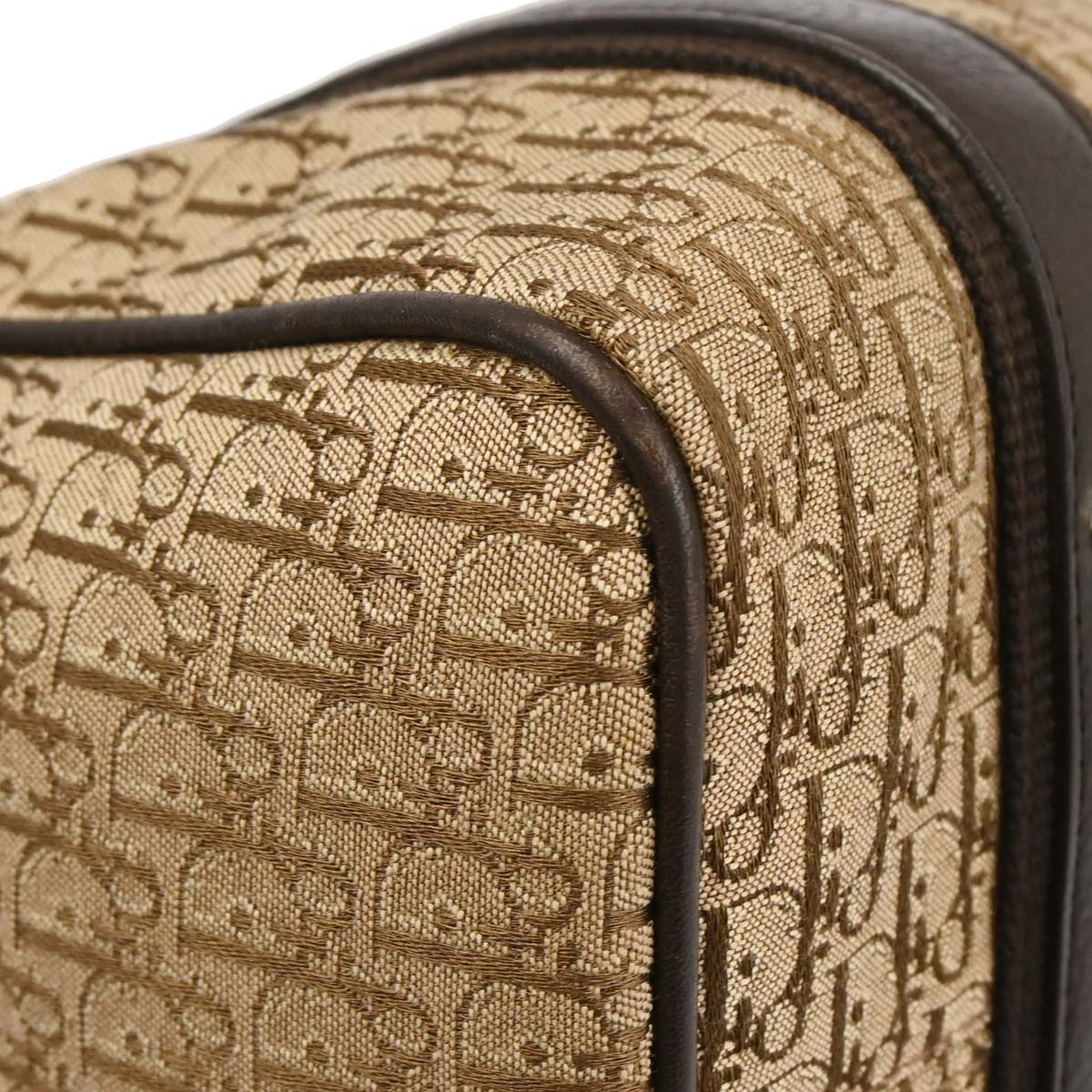 Christian Dior Brown Beige Street Chic Trotter Handbag - Image 5