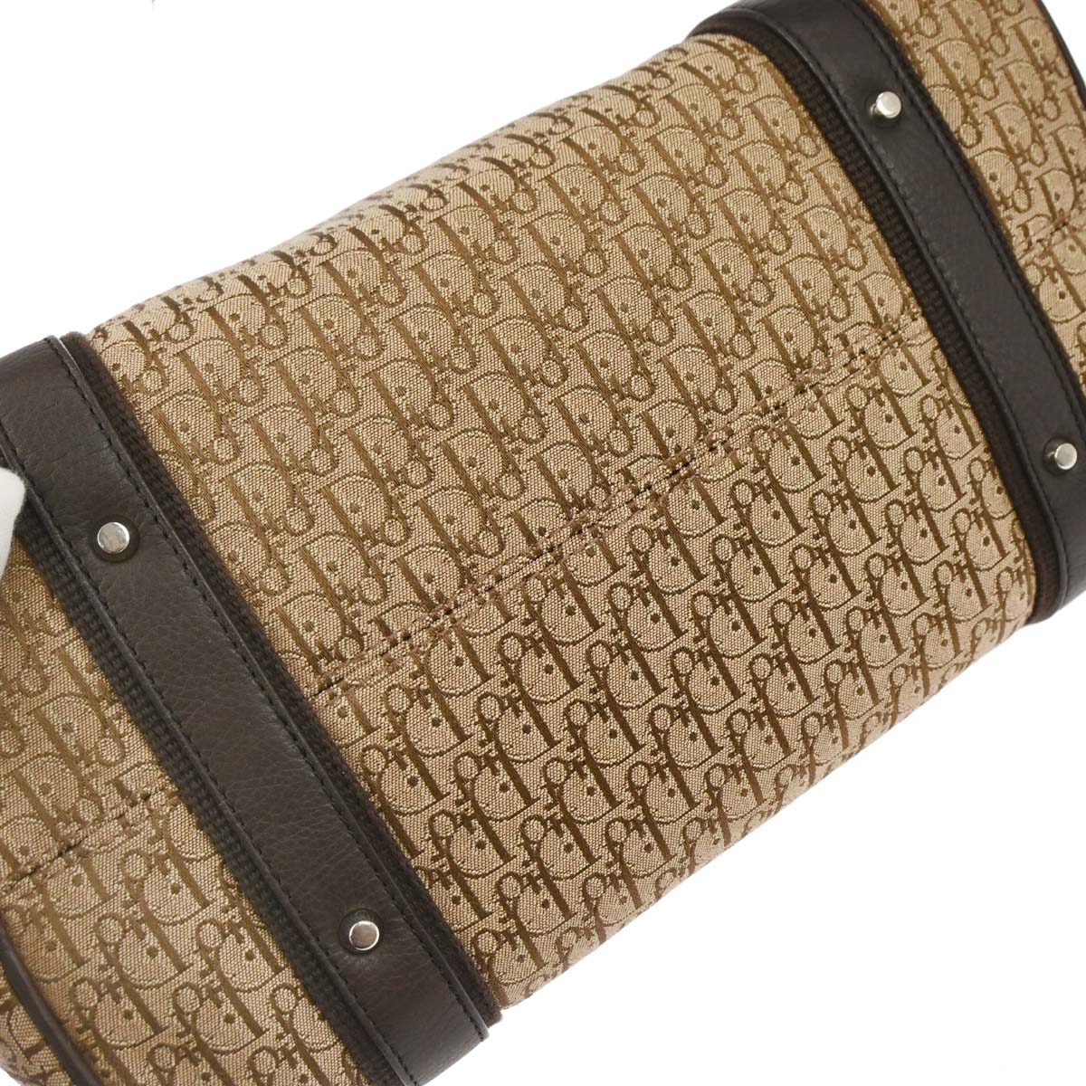 Christian Dior Brown Beige Street Chic Trotter Handbag - Image 6