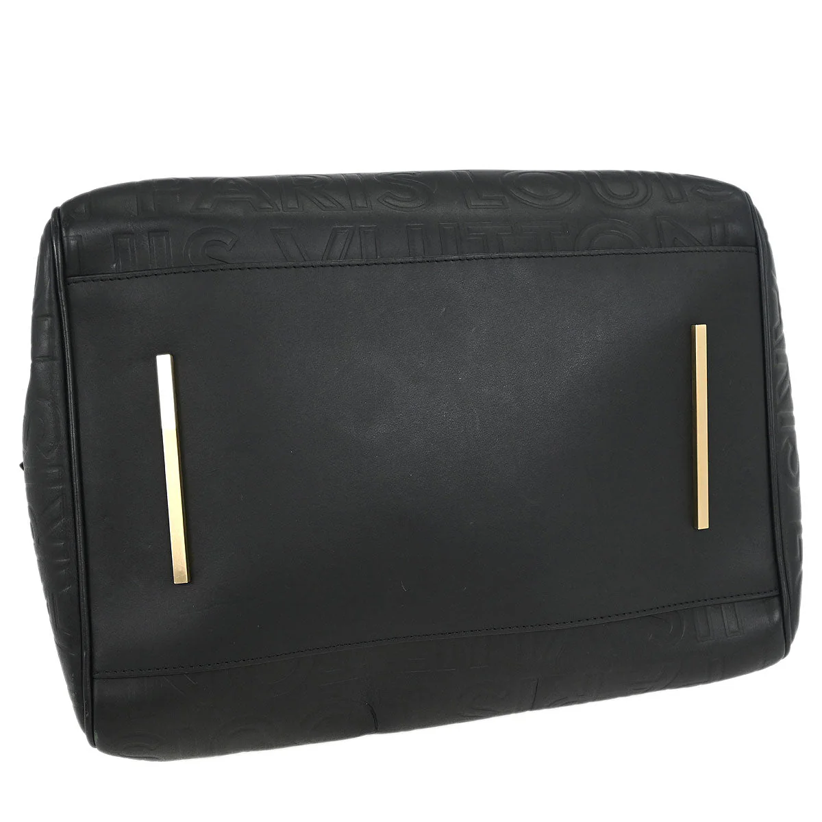 Louis Vuitton 2008 Black Leather Paris Pool Speedy Cube M95816 - Image 3