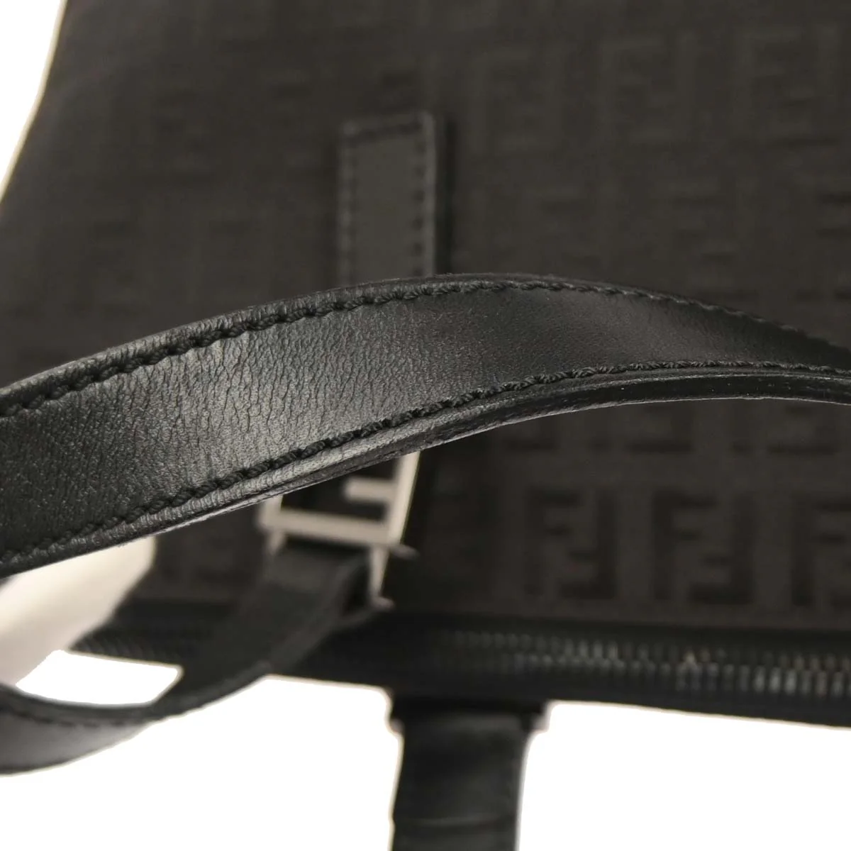 Fendi Dark Brown Zucchino Tote Handbag - Image 5