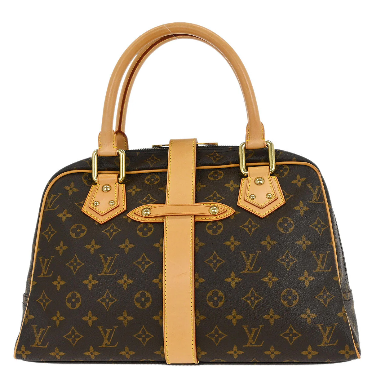 Louis Vuitton 2006 Monogram Manhattan GM Handbag M40025 - Image 2