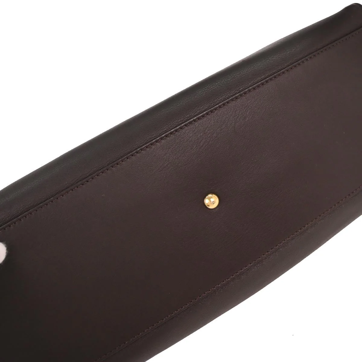 Fendi Brown Peekaboo 2way Shoulder Handbag - Image 7