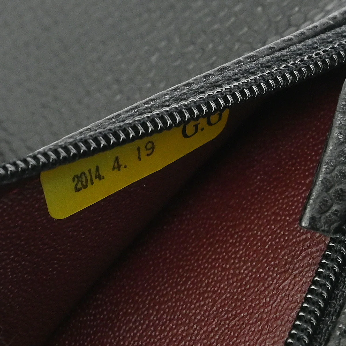 Chanel 2014 Black Caviar Classic Double Flap Shoulder Bag - Image 7
