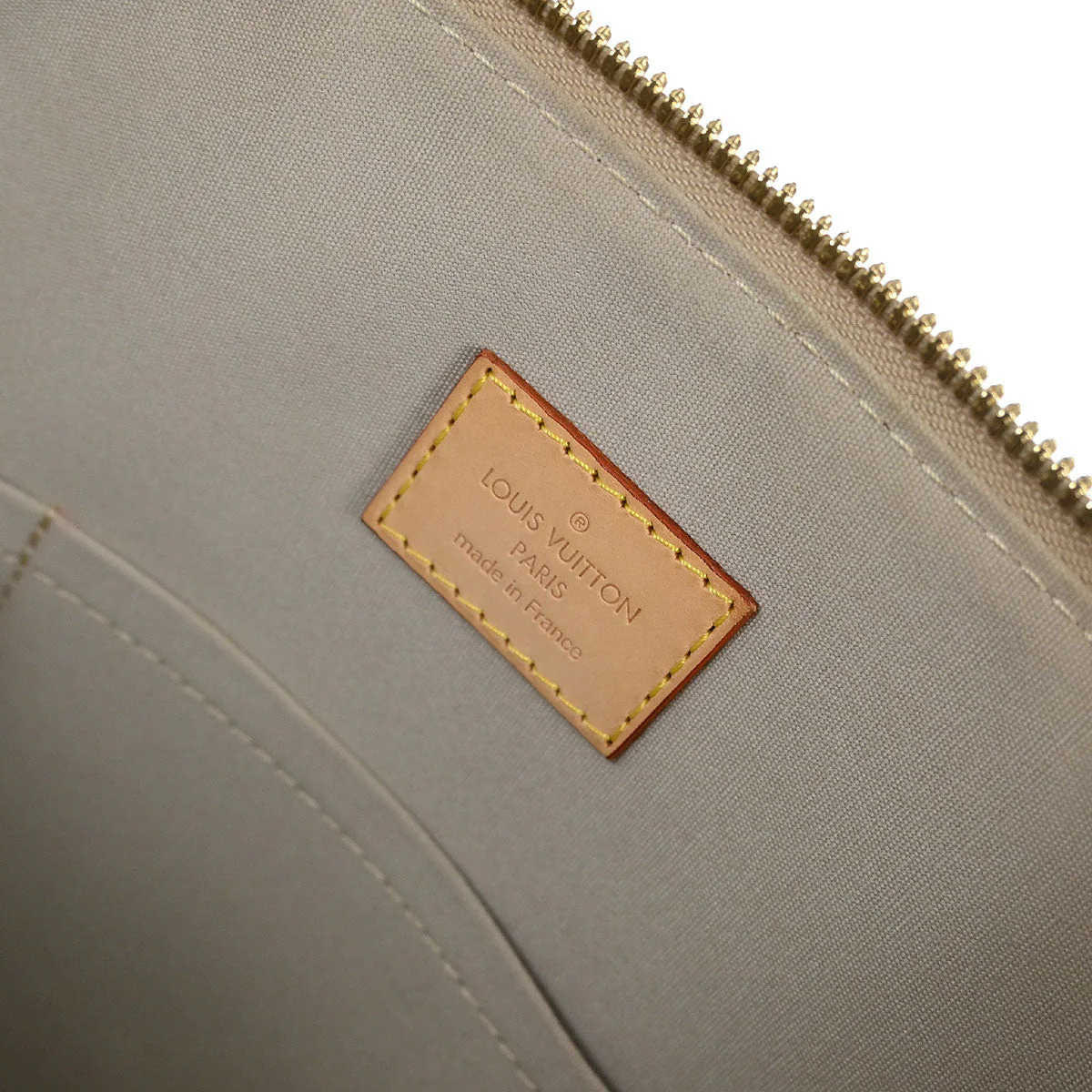 Louis Vuitton Gold Monogram Miroir Alma GM Handbag M95274 - Image 9