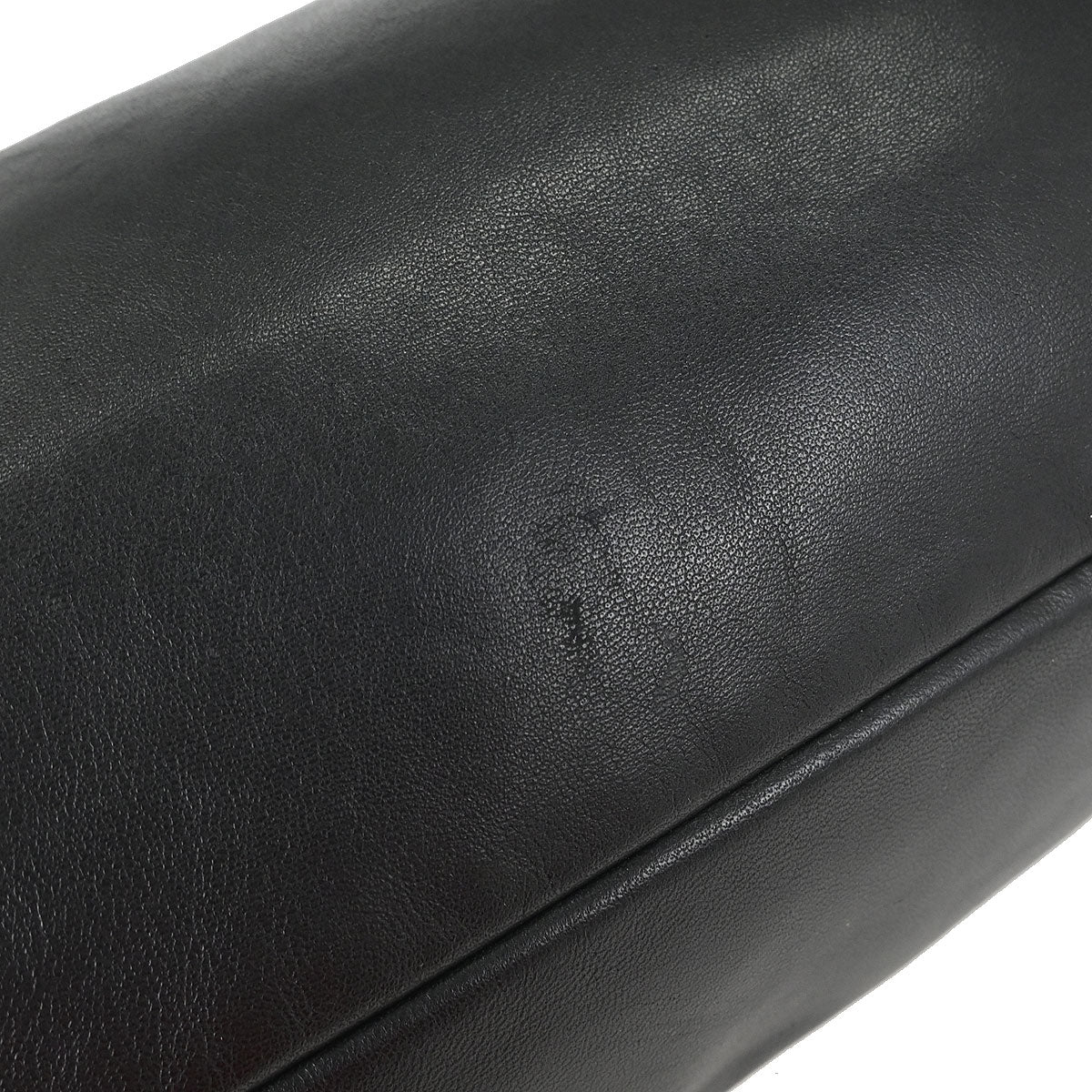 Loewe Black Leather Anagram Handbag - Image 3