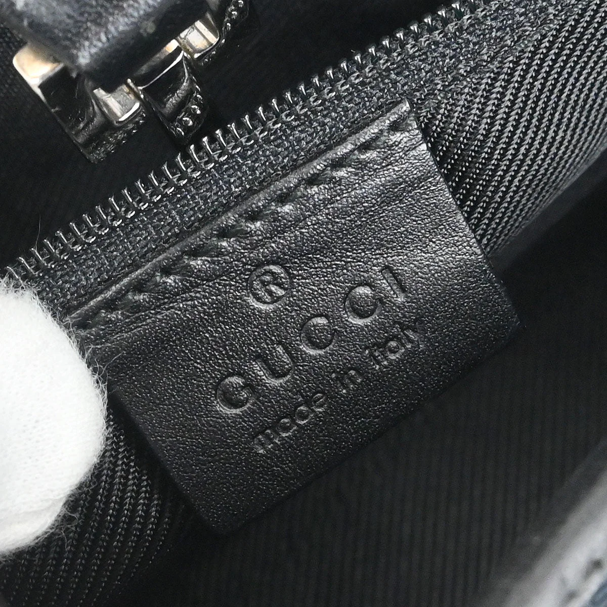 Gucci Black GG Jackie Handbag - Image 9