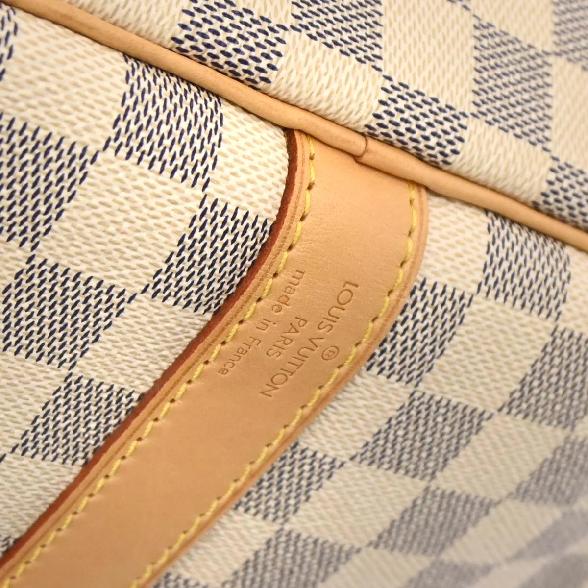 Louis Vuitton 2007 Damier Azur Keepall Bandouliere 55 Duffle Bag N41429 - Image 7