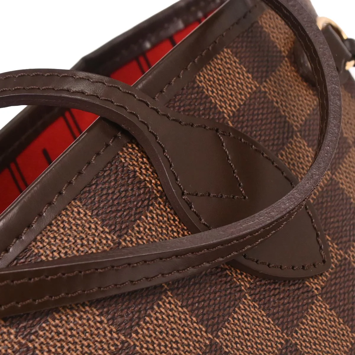 Louis Vuitton Damier Neverfull PM Tote Handbag N51109 - Image 4