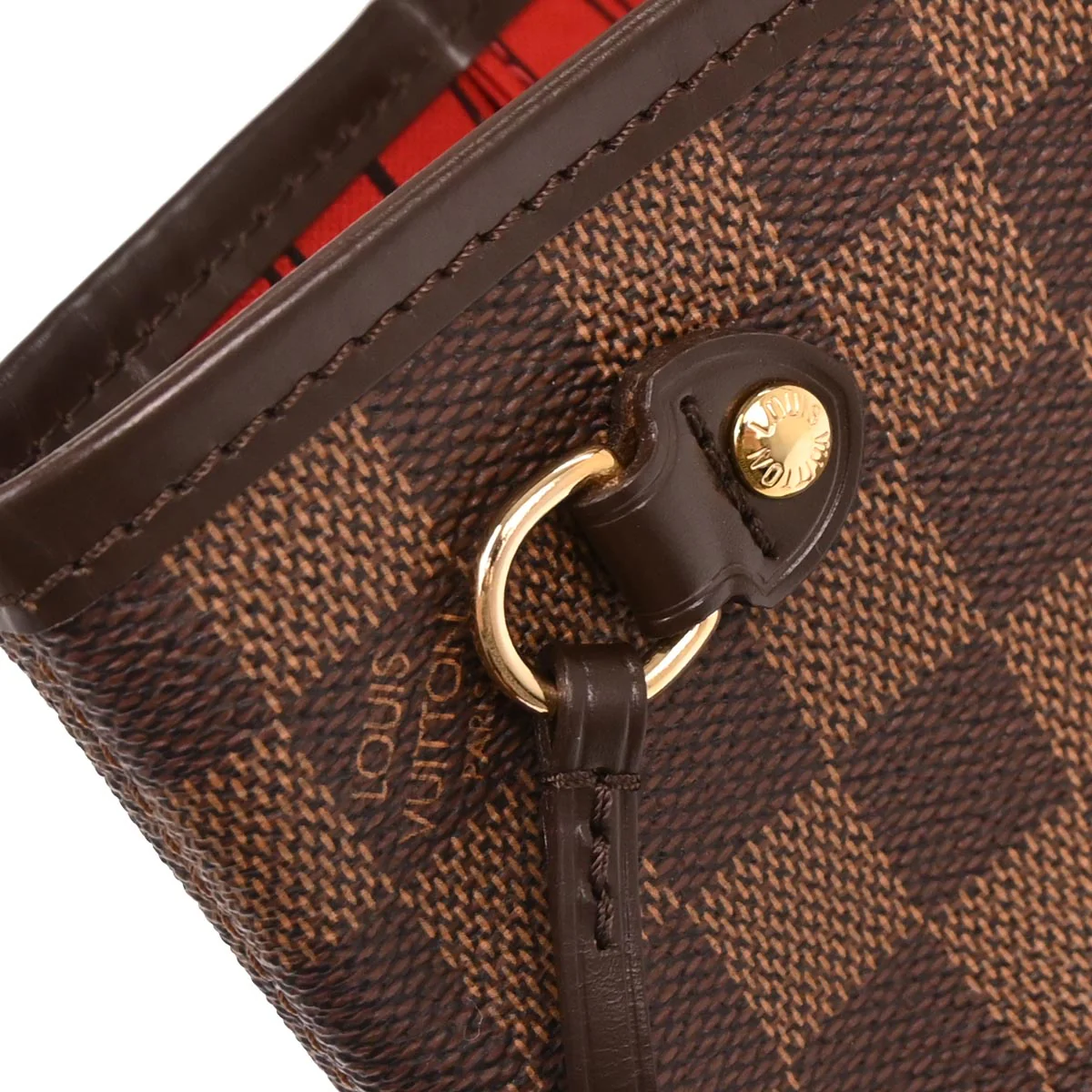 Louis Vuitton Damier Neverfull PM Tote Handbag N51109 - Image 7