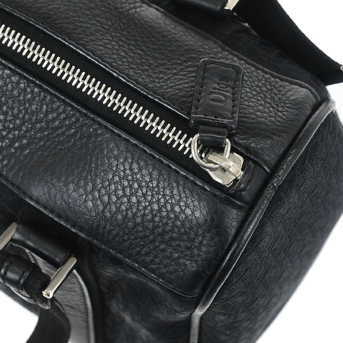 Christian Dior Black Street Chic Trotter Handbag - Image 8